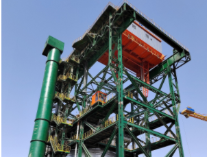 中天钢铁（南通）焦化厂1# 220t/h干熄焦烘炉开工项目