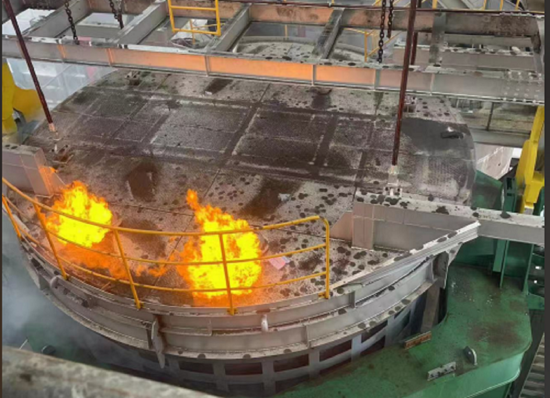 2024年4月3日 中美九鑫140th干熄焦天然气烘炉结束